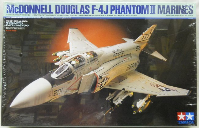 Tamiya 1/32 McDonnell Douglas F-4J Phantom II Marines, 60308-11000 plastic model kit
